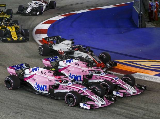 Foto zur News: Endlich bestätigt: Perez bleibt auch 2019 bei Force India