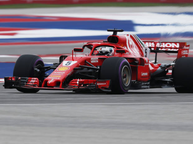 Formel 1 USA 2018: Vettel setzt alle Karten auf die Pole ...