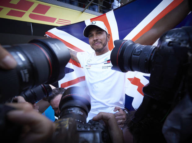 Foto zur News: Trauriger Weltmeister: Lewis Hamiltons Großvater verstorben