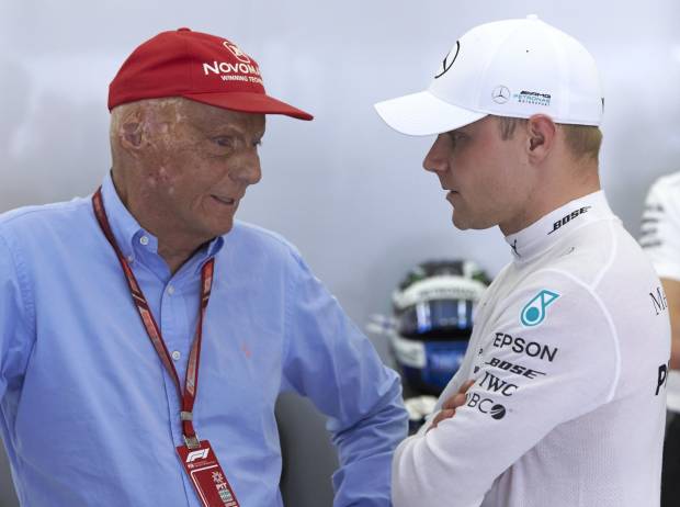 Niki Lauda, Valtteri Bottas Niki Lauda, Valtteri Bottas