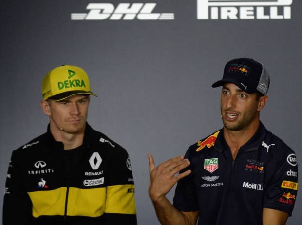 Nico Hülkenberg, Daniel Ricciardo Nico Hülkenberg, Daniel Ricciardo