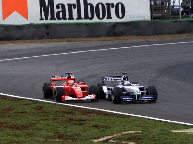 Foto zur News: Brasilien 2001: Als Montoya die Formel-1-Welt und Schumacher verblüffte