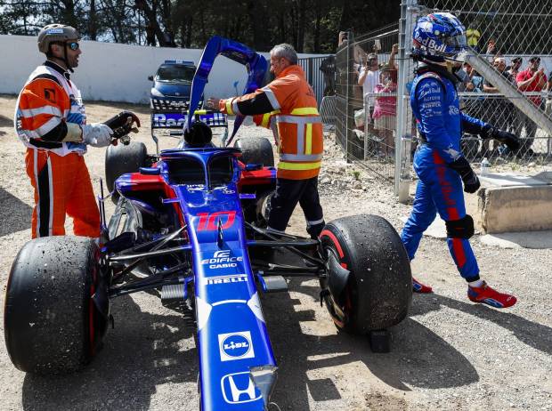 Foto zur News: Toro Rosso im Pech: Unfälle 2018 kosteten über zwei Millionen Euro
