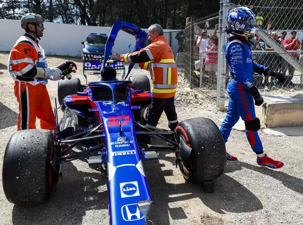 Foto zur News: Toro Rosso im Pech: Unfälle 2018 kosteten über zwei Millionen Euro