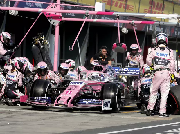 Foto zur News: Racing Point: Stroll punktet, Perez über Strategie & Boxenstopp verärgert