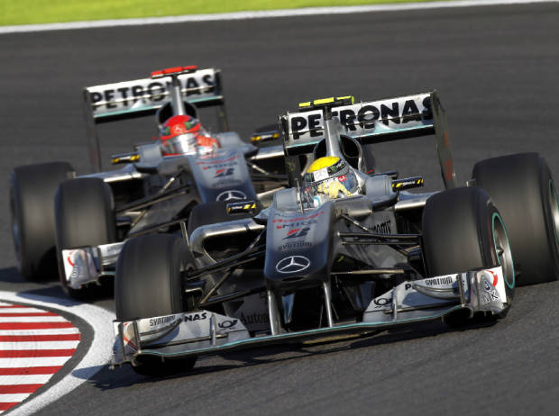 Foto zur News: Rosberg über Schumacher-Comeback: Hatte 2010 "Angst" und "Bedenken"