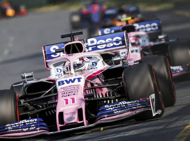 Foto zur News: Sergio Perez vor Bahrain: Racing Point "eher auf der langsamen Seite"