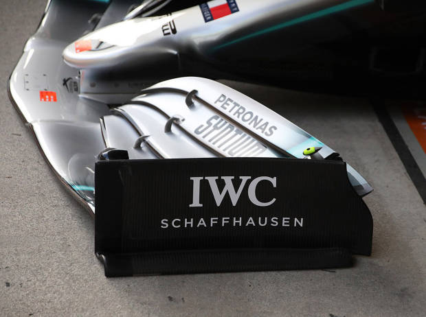 Foto zur News: FIA zufrieden: So modifizierte Mercedes seinen umstrittenen Frontflügel