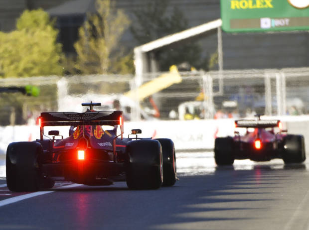 Foto zur News: Verstappen überrascht: Red Bull in Baku nahe an Mercedes und Ferrari dran