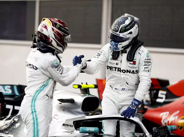 Foto zur News: Hamilton stellt Ego zurück: "Hätte Bottas härter attackieren können"