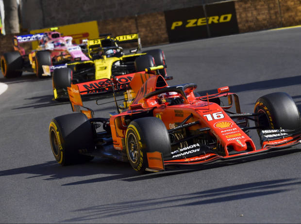 Charles Leclerc, Daniel Ricciardo, Lance Stroll