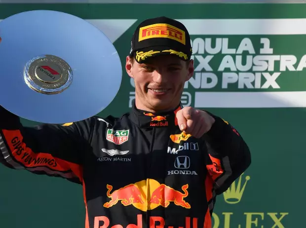 Foto zur News: Neun von zehn Punkten: Max Verstappen outet sich als Melbourne-Fan