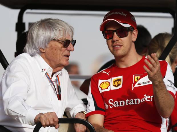 Bernie Ecclestone, Sebastian Vettel