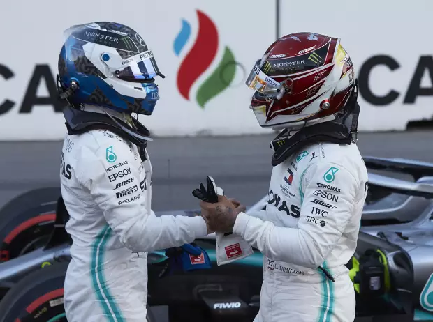 Foto zur News: Hamilton über Bottas-Duell: "Werden uns sicher nicht berühren"