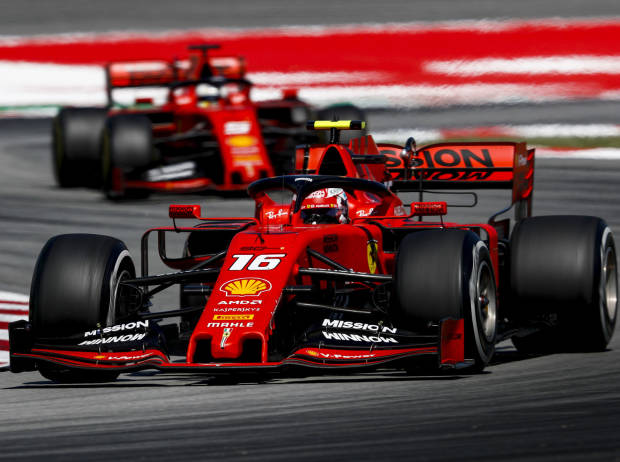 Charles Leclerc, Sebastian Vettel