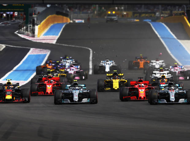 Start zum GP Frankreich 2018 in Le Castellet Start zum GP Frankreich 2018 in Le Castellet