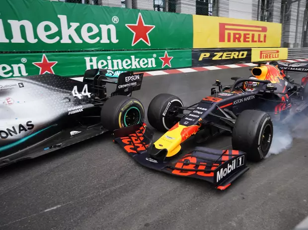 Foto zur News: Kollision in der Hafenschikane: Verstappen spricht Hamilton frei