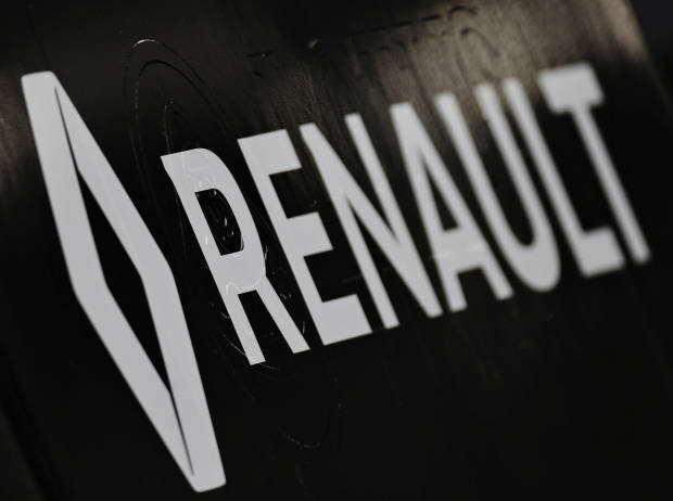 Logo und Schriftzug: Renault Logo und Schriftzug: Renault