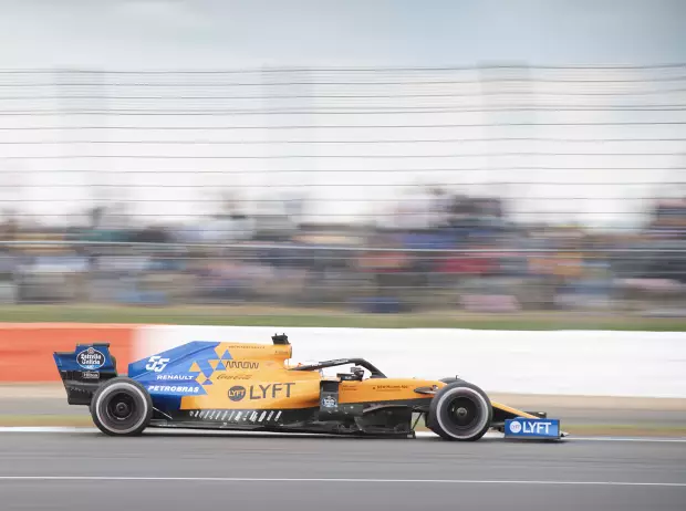 Foto zur News: McLaren in Silverstone: Sainz mit perfekter Strategie auf P6