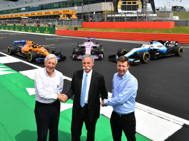 John Grant, Chase Carey und Stuart Pringle