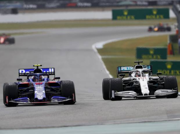 Alexander Albon, Lewis Hamilton
