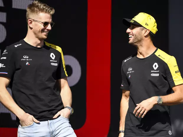 Foto zur News: Daniel Ricciardo: Hülkenberg fährt ein bisschen wie Verstappen