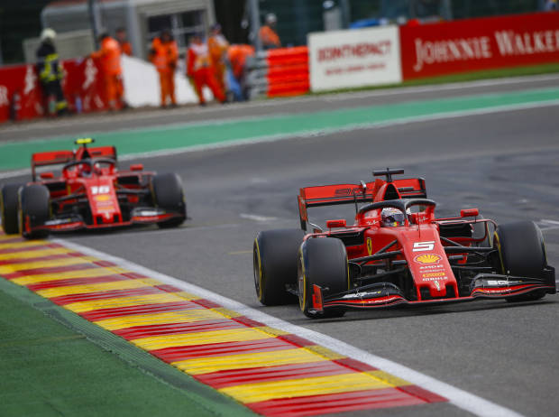 Sebastian Vettel, Charles Leclerc Sebastian Vettel, Charles Leclerc