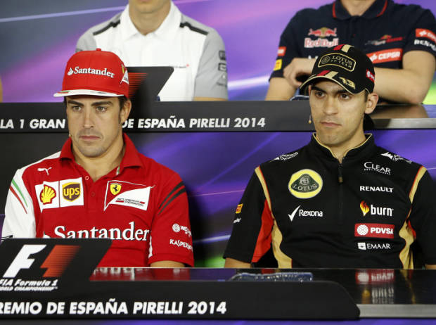Max Chilton, Kevin Magnussen, Daniil Kwjat, Pastor Maldonado, Fernando Alonso, Sebastian Vettel