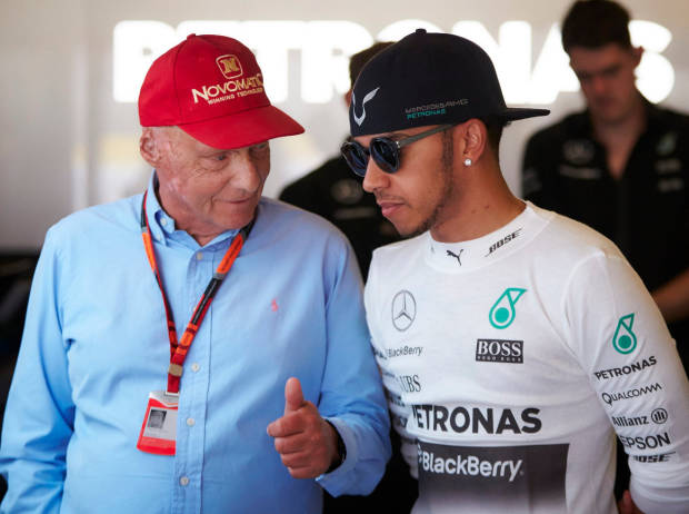 Niki Lauda, Lewis Hamilton