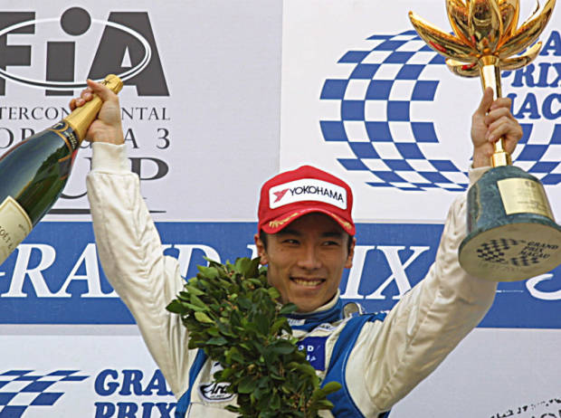 Foto zur News: Für Macao-Sieg: Wie Sato seine Formel-1-Karriere aufs Spiel setzte