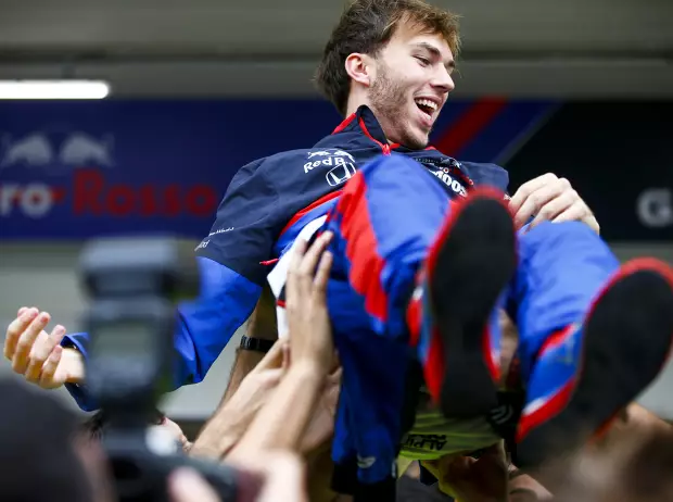 Foto zur News: Pierre Gasly fühlte sich 2019 wie "im Hollywood-Film"