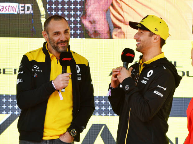 Cyril Abiteboul, Daniel Ricciardo
