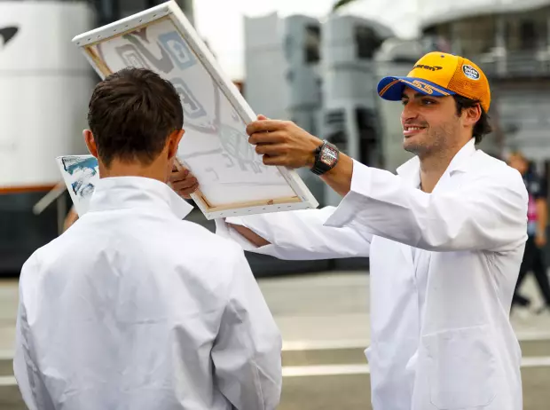 Foto zur News: Lando Norris: Bromance mit Carlos Sainz nicht nur für die Kamera