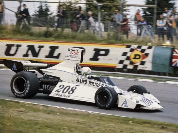 Foto zur News: 1975: Die einzige Frau in den Formel-1-Punkterängen