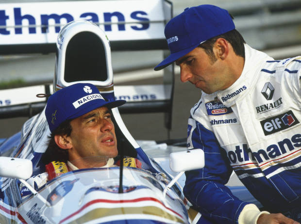 Ayrton Senna, Damon Hill