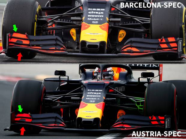 Formel-1-Technik: Mit dieser kleinen Änderung startete Red ...