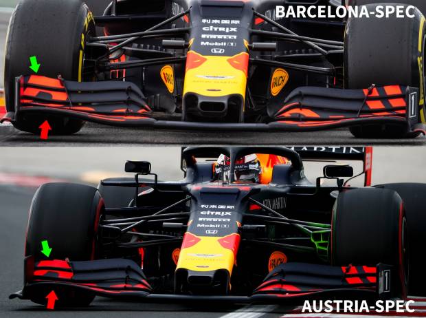 Foto zur News: Formel-1-Technik: Mit dieser kleinen Änderung startete Red Bull 2019 durch