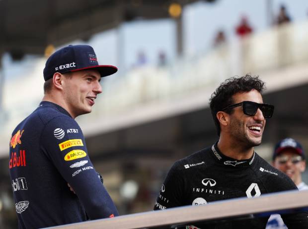 Max Verstappen, Daniel Ricciardo Max Verstappen, Daniel Ricciardo