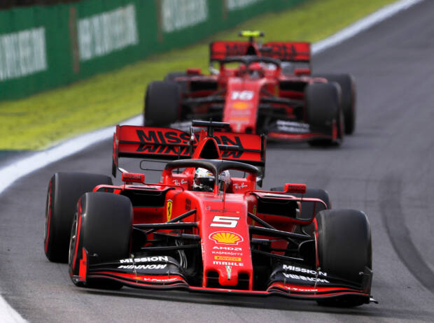 Sebastian Vettel, Charles Leclerc Sebastian Vettel, Charles Leclerc