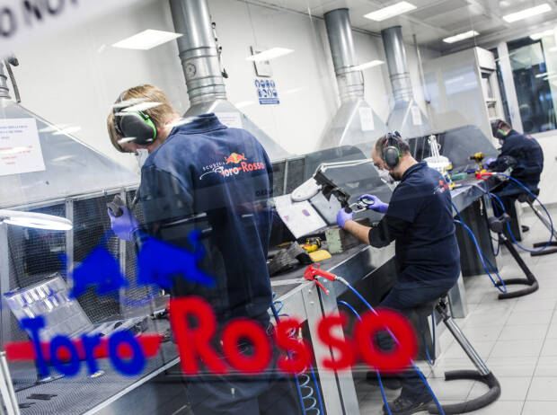 Fabrik von Toro Rosso in Faenza, 2018 Fabrik von Toro Rosso in Faenza, 2018