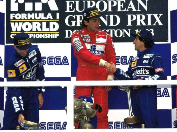 Foto zur News: Donington 1993: Als Ayrton Senna die beste Runde aller Zeiten fuhr