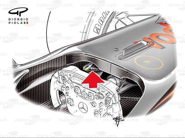 Foto zur News: Formel-1-Technik 2010: So funktionierte der F-Schacht von McLaren