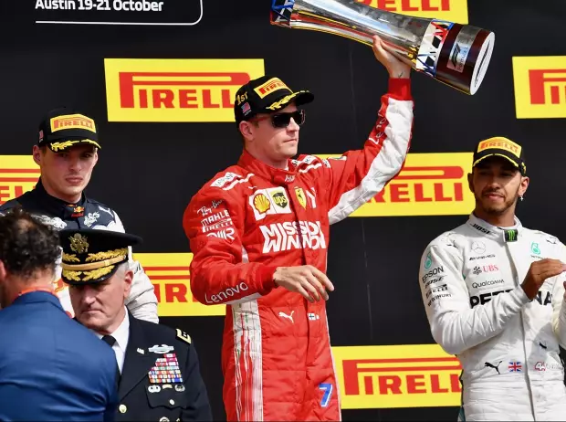 Foto zur News: Austin 2018: Als es Kimi Räikkönen seinen Kritikern zeigte