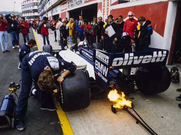 Foto zur News: Tragischer Tod: Wie Elio de Angelis' Feuerunfall die Formel 1 veränderte