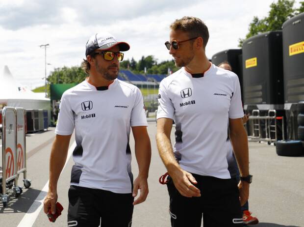 Jenson Button, Fernando Alonso Jenson Button, Fernando Alonso