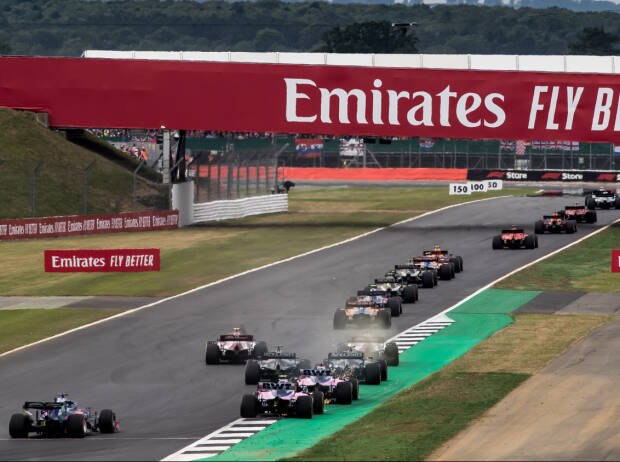Romain Grosjean, Kevin Magnussen, Sergio Perez, Lance Stroll