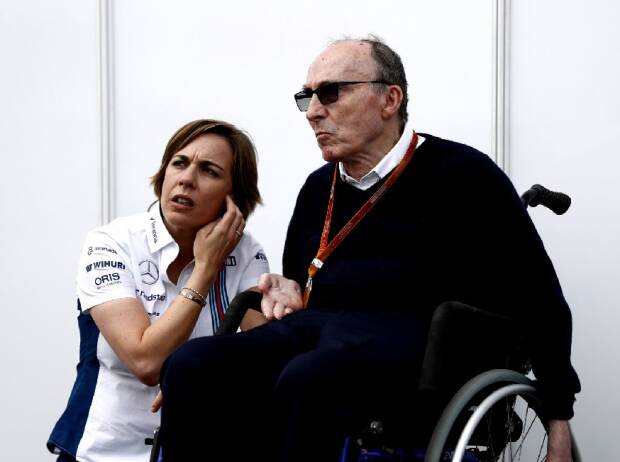 Claire Williams, Frank Williams Claire Williams, Frank Williams