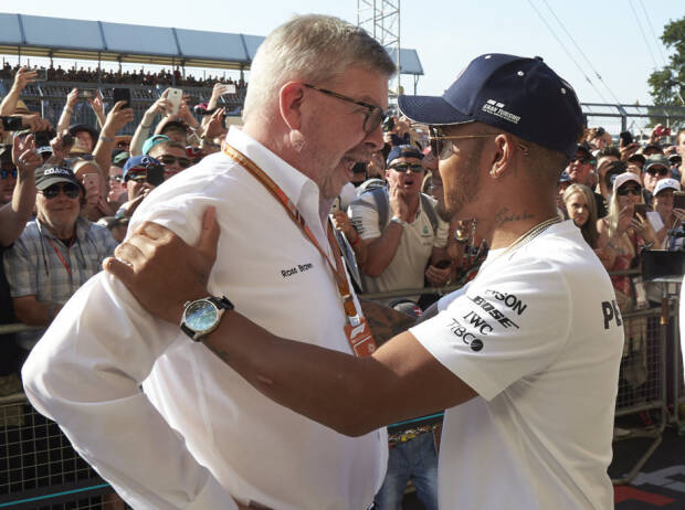 Lewis Hamilton, Ross Brawn