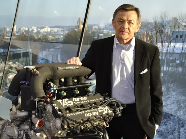 Foto zur News: Hans Mezger: Schöpfer des legendären TAG-Turbo-Motors verstorben