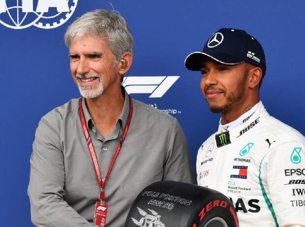 Damon Hill, Lewis Hamilton Damon Hill, Lewis Hamilton
